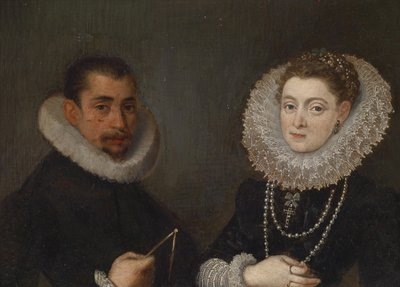 Doble retrato (escuela de Mantua, siglo XVI) de Unbekannt Unbekannt